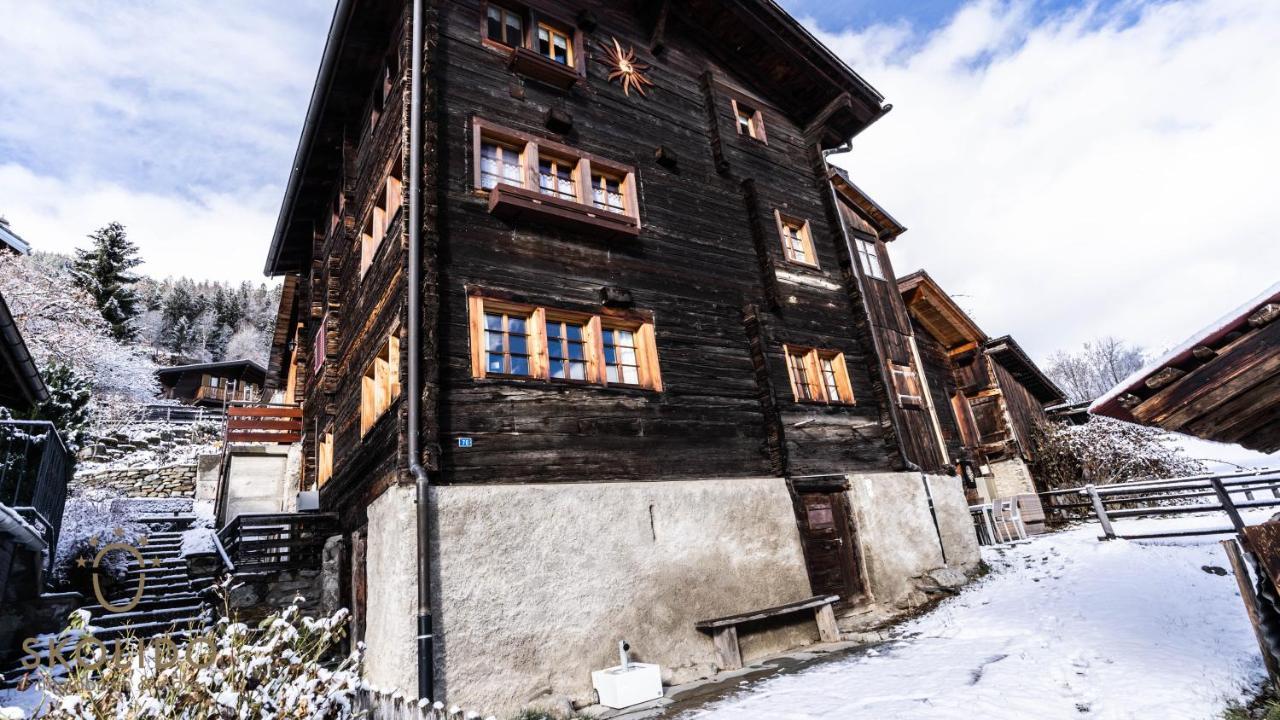 Heimeliges Walliserhaus 费施 外观 照片