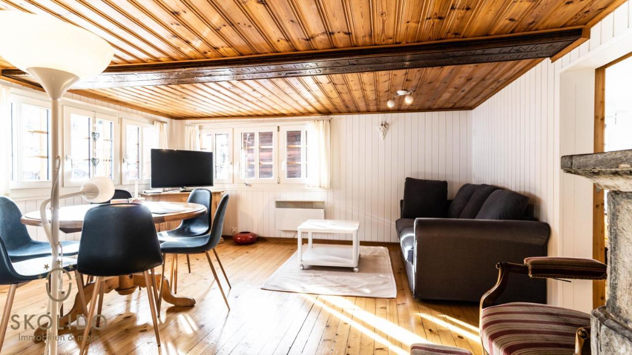 Heimeliges Walliserhaus 费施 外观 照片