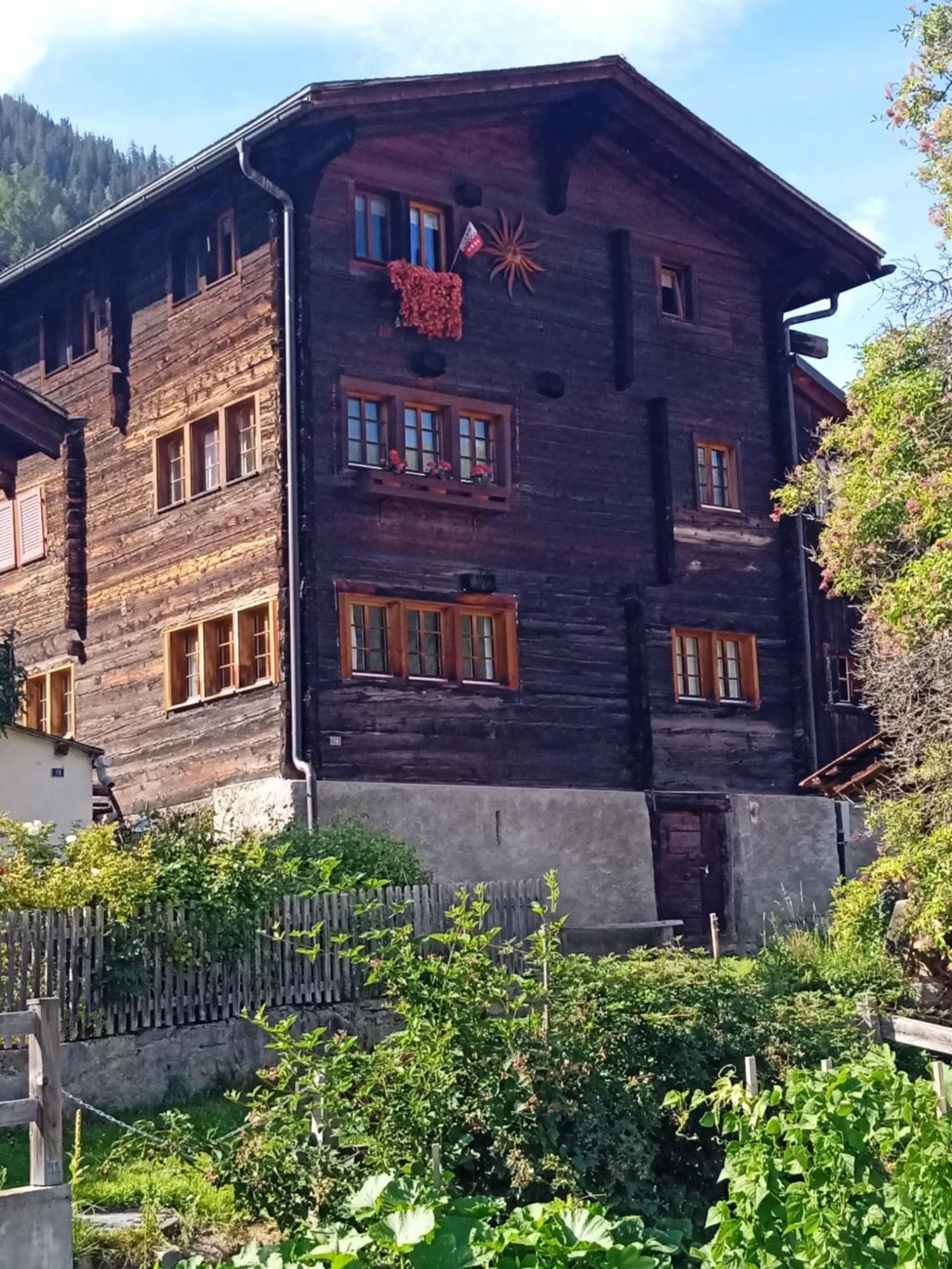 Heimeliges Walliserhaus 费施 外观 照片